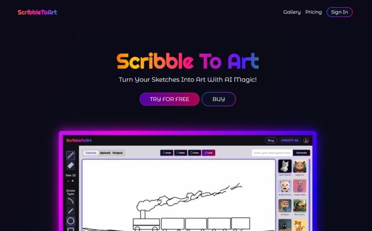Scribble To Art