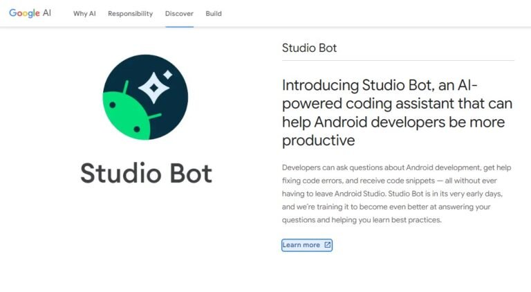 Studio Bot by Google