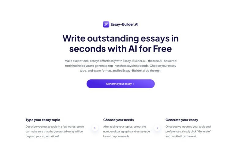 Essay Builder AI