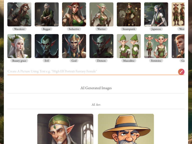 EBank – AI Art Generator + AI Art Search Engine