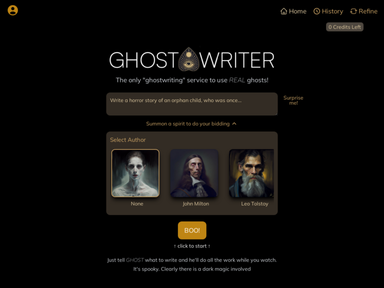 GhostWriterAI