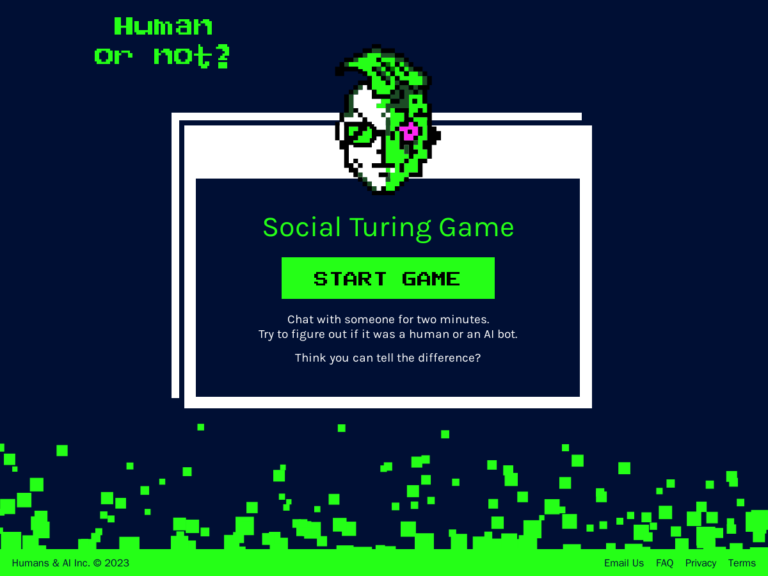 Human or Not: A Social Turing Game