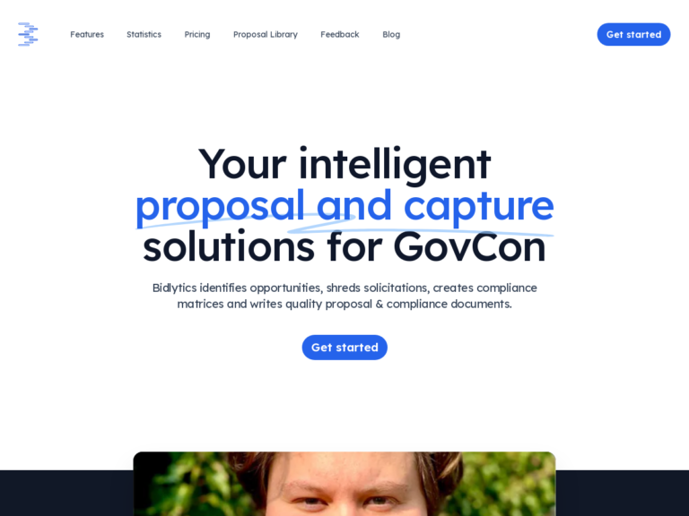 Bidlytics – AI for GovCon