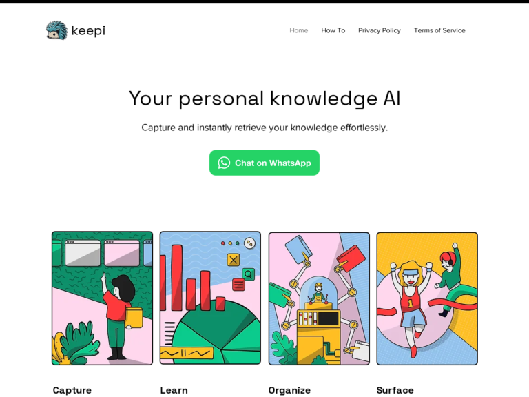 Keepi – your personal knowledge AI